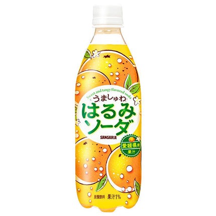 Sangaria Umashuwa Harumi Soda 500ml PET bottle x 24 bottles 