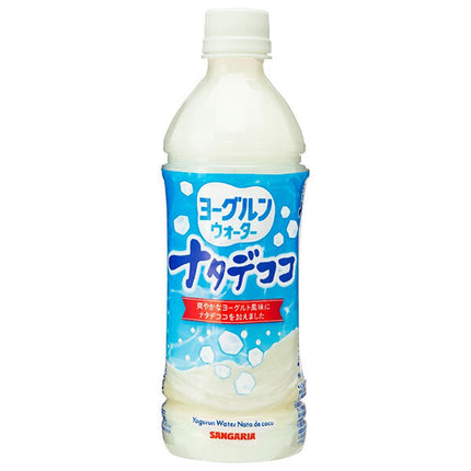 Sangaria Yogurn Water Nata de Coco 500ml plastic bottle x 24 bottles [shipped in Japan]