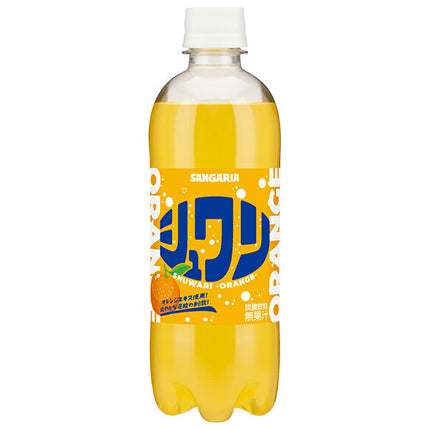Sangaria Swari Orange 500ml plastic bottle x 24 pieces [shipped in Japan]
