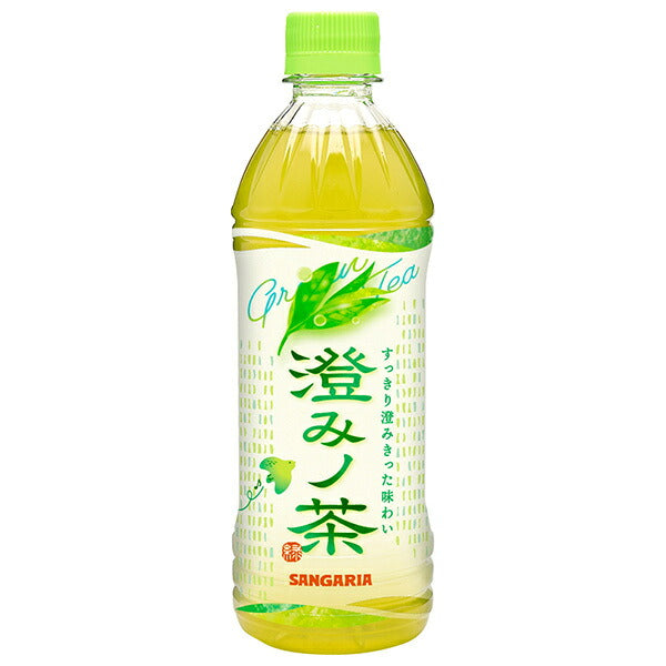Sangaria Sumi no Cha Green Tea 500ml PET Bottles x 24 [Ships from Japan]