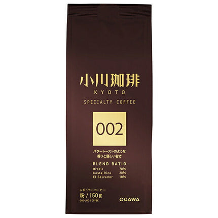 小川珈琲 スペシャルティコーヒーブレンド 002 粉 150g×24袋入【日本出荷】