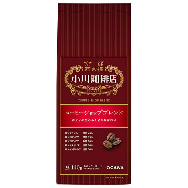 Ogawa Coffee Coffee Shop Blend Beans 140g x 5 bags [Shipped in Japan]