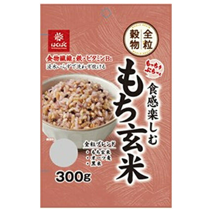 Hakubaku Mochi Brown Rice with a chewy and crunchy texture 300g x 8 bags 