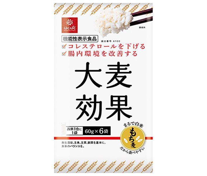 Hakubaku Barley Effect 360g (60g x 6 bags) x 6 bags [Shipped in Japan]