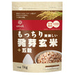 Hakubaku Delicious and Chewy Sprouted Brown Rice + Five Grains 1kg x 6 Bags 
