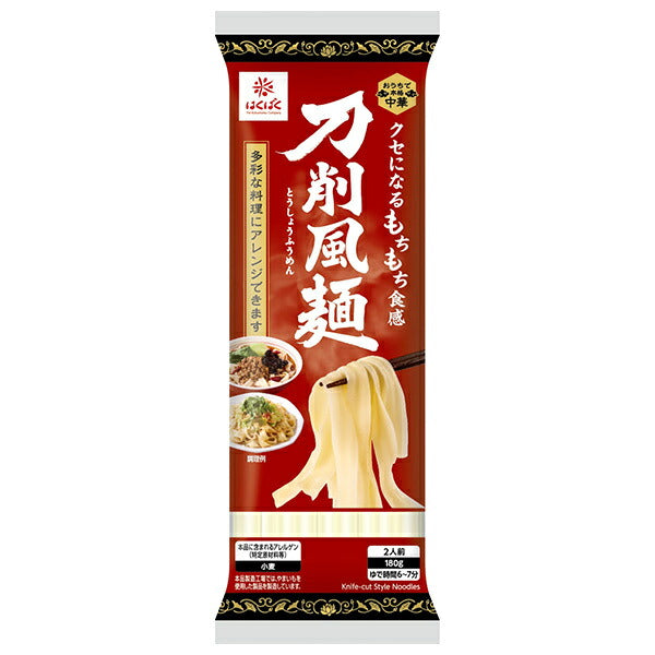 はくばく 刀削風麺 180g×16袋入【日本出荷】