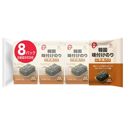 Daesang Japan OFood Korean Flavored Nori 8 slices 8 pieces (4g x 8) x 12 pieces [Shipped in Japan]