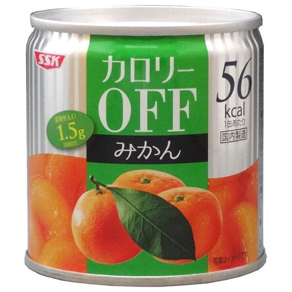 SSK Calorie OFF Mandarin Orange 185g x 24 pieces [Shipped in Japan]