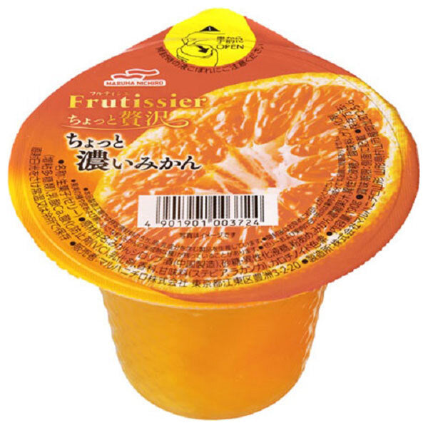 Umios Fruitissier A little luxurious, a little dark mandarin orange, 190g x 24 (6 x 4) pieces [shipped in Japan]