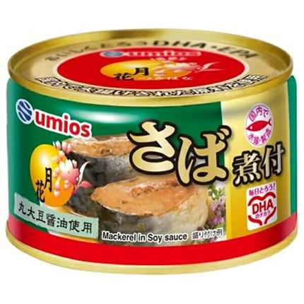 Umios 月花 さば煮付 200g×12個入【日本出荷】
