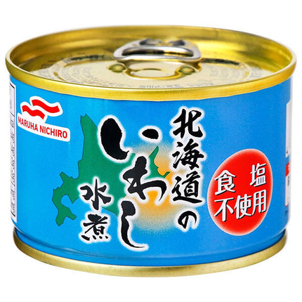 Maruha Nichiro Hokkaido Boiled Sardines, Salt-Free, 150g x 24 pieces