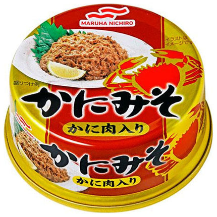 Maruha Nichiro Crab Miso with Crab Meat 50g x 24 pieces