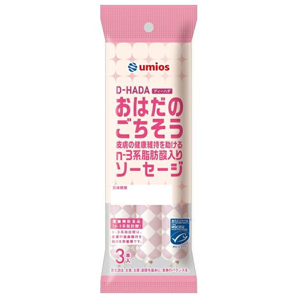 Maruha Nichiro MSC Ohada no Gochisou Sausages (30g x 3 unités) x 15 sachets