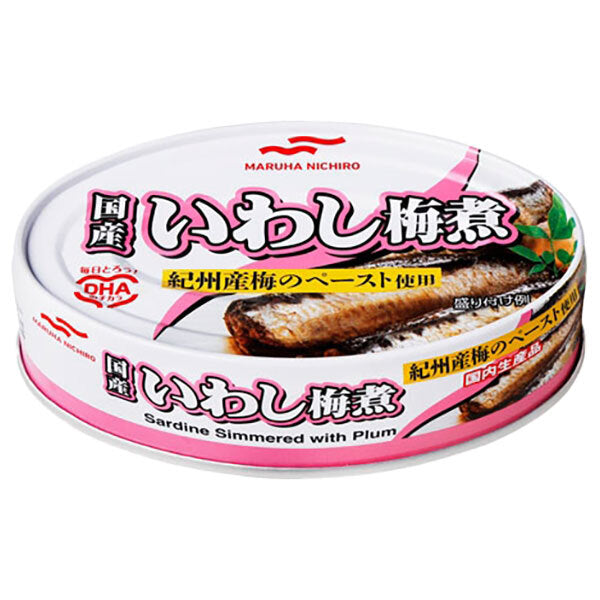 Maruha Nichiro Boiled Sardines and Plums 100g x 30 pieces [Shipped in Japan]