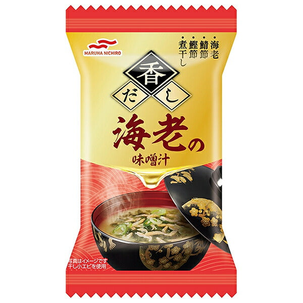 Maruha Nichiro Shrimp Miso Soup 8g x 24 bags [shipped in Japan]