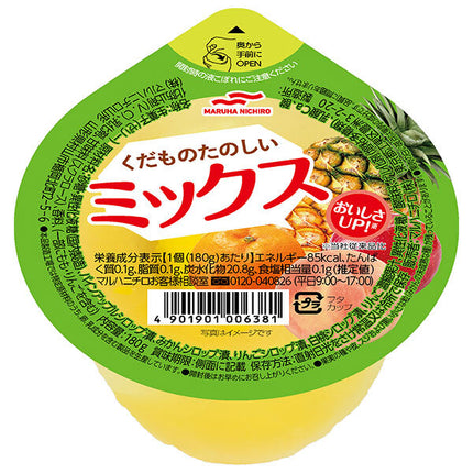 Umios Fruit Fun Mix 180g x 24 (6 x 4) pieces [Shipped in Japan]