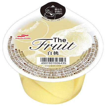 マルハニチロ The Fruit(ザ フルーツ)白桃 220g×24(6×4)個入【日本出荷】