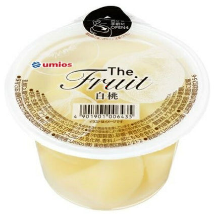 Umios The Fruit White Peach 220g x 24 (6 x 4) pieces [Shipped in Japan]