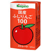 Nagano Tomato Domestic Fuji Apple 100 Paquet papier de 125 ml x 36 pièces 