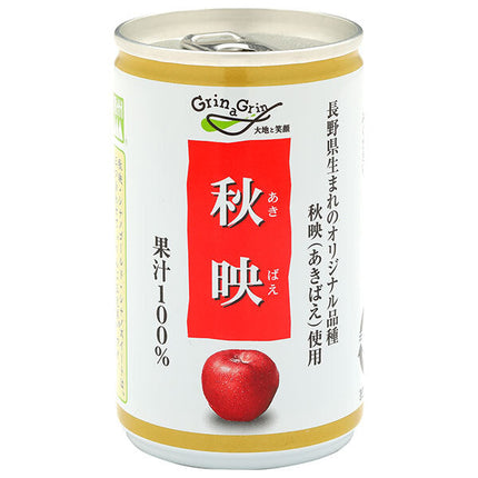 Nagano Kono Shinshu Akiei Apple Juice 160g can x 30 bottles [Shipped in Japan]