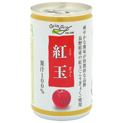 Nagano Kono Shinshu Kogyoku Apple Juice 160g can x 30 pieces [Shipped in Japan]