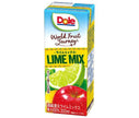 Snow Brand Megmilk Dole World Fruits Journey Lime Mix 100% 200ml paper pack x 18 bottles 