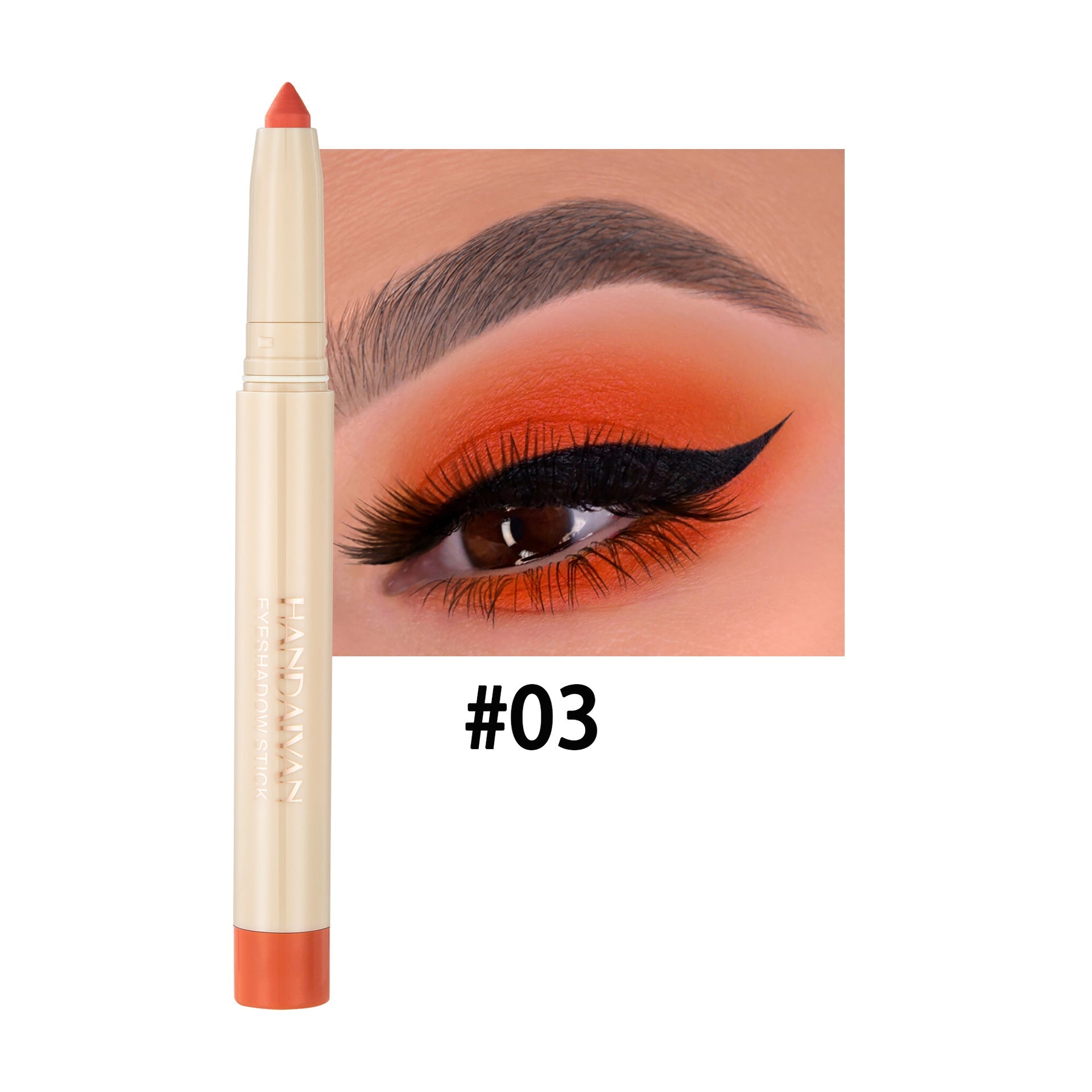 22-Shade Eye Shadow Stick Pen – Dual-Use Eyeliner & Eyeshadow, 22 Colors