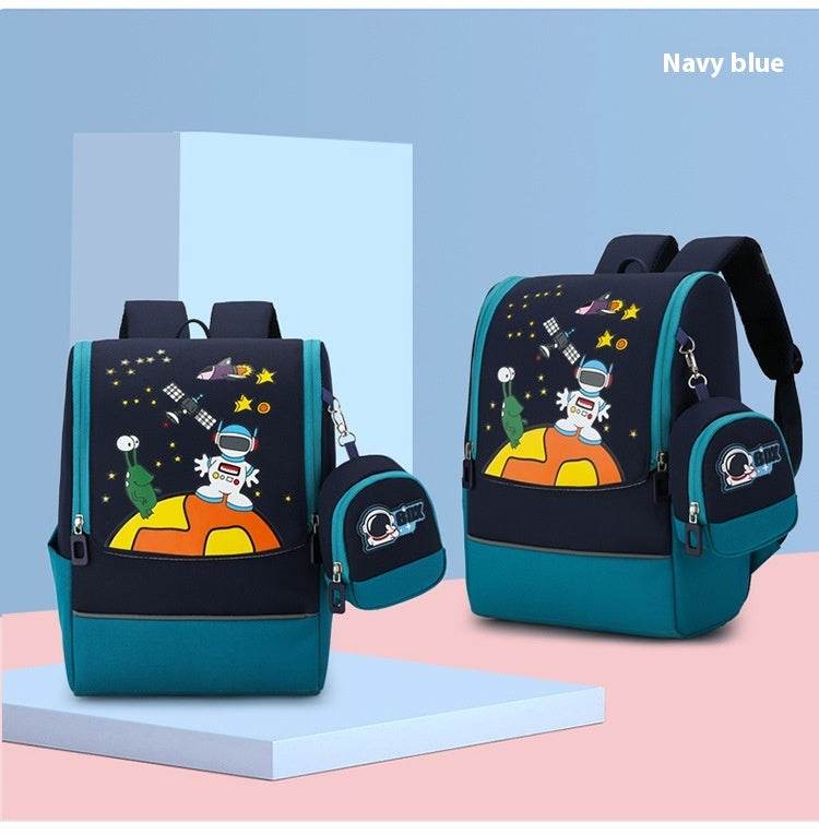 Primary School Children Cute Cartoon Backpack Kids Back support School Bag