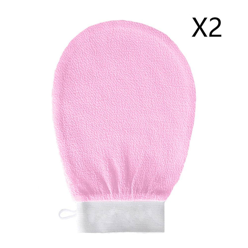 Home Fashion Exfoliating Bath Gloves exfoliating sponge