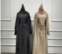 Arab3 piece set ArabDubai Abaya dress with Turban Embellished Abaya