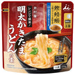 Ingrédients pour nouilles udon au saumon fermenté et à l'œuf, faciles à préparer au micro-ondes, de la marque Iimura-ya, 225g x 30 (5x6) sachets.