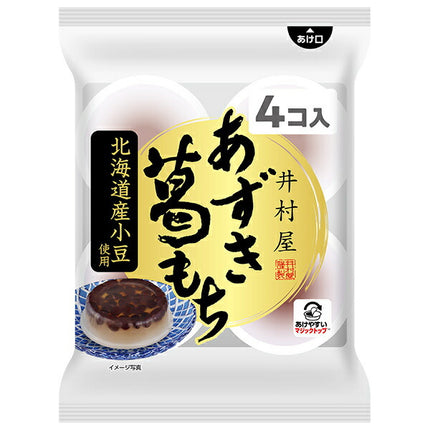 Imuraya Bag Azuki Kuzumochi (61g x 4 pieces) x 10 pieces [Shipped in Japan]