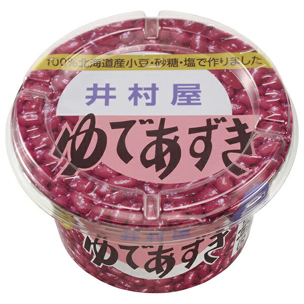 井村屋 北海道 カップ ゆであずき 280g×24個入【日本出荷】