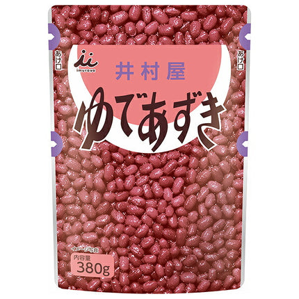 井村屋 ゆであずき 380gパウチ×10袋入【日本出荷】