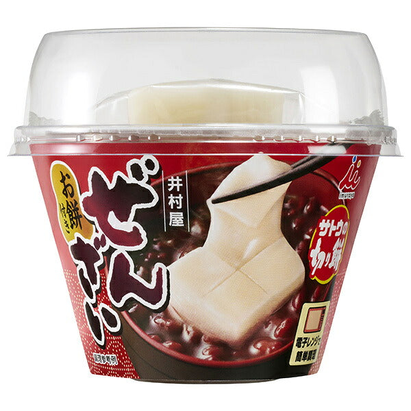 井村屋 お餅付きぜんざい 160g×16個入【日本出荷】