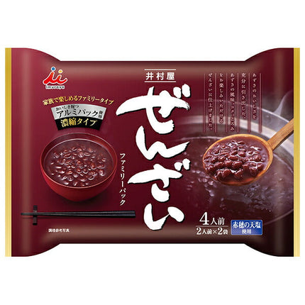 Imuraya Zenzai Family Pack 400g (200g x 2 bags) x 12 bags [Shipped in Japan]