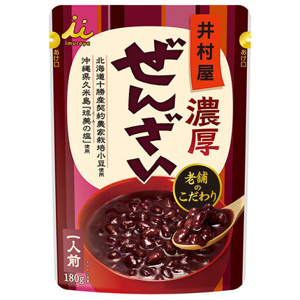 Imuraya Rich Zenzai 180g x 30 (5 x 6) Bags [Ships from Japan]