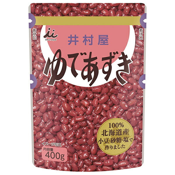 Imuraya Hokkaido Pouch Boiled Azuki 400g pouch x 10 bags [Shipped in Japan]