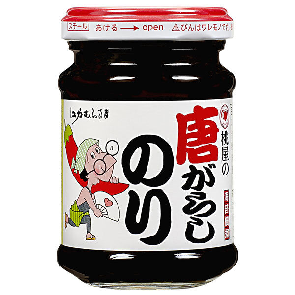 Momoya Edo Murasaki Tang Garashi Nori 105g bottle x 12 pieces [Shipped in Japan]