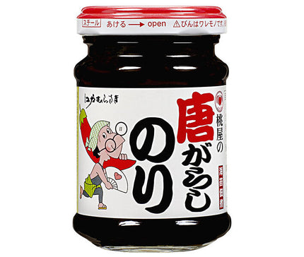 桃屋 江戸むらさき 唐がらしのり 105g瓶×12個入