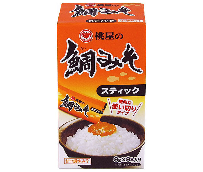 桃屋 桃屋の鯛みそ スティック 64g(8g×8P)×6個入【日本出荷】