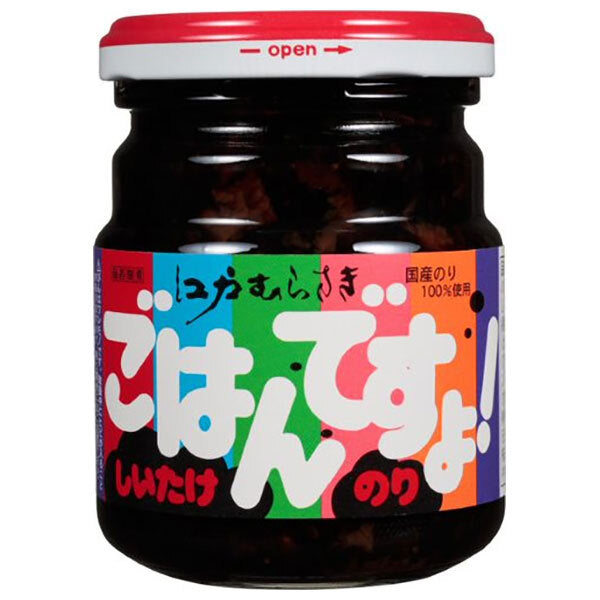 Momoya Gohan desu! Shiitake Nori 180g jar x 12 pieces [Shipped in Japan]