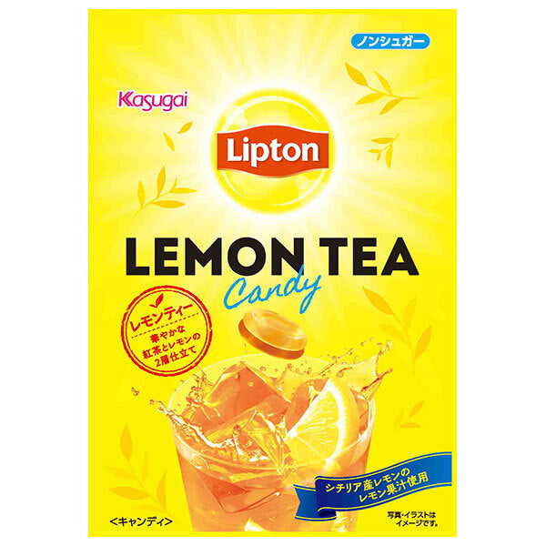Kasugai Seika Lipton Lemon Tea Candy 58g x 6 bags [shipped in Japan]