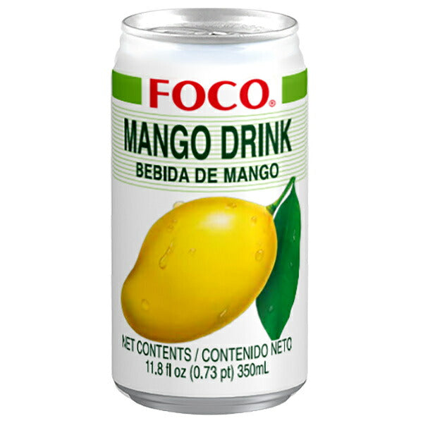 FOCO フォコ マンゴードリンク 350ml缶×24本入【日本出荷】