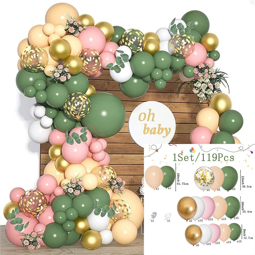 Balloon Layout Set – Multi-Style Party Decoration Balloon Suit