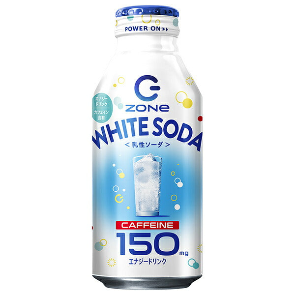 サントリー HYPER ZONe ENERGY(ハイパーゾーンエナジー) WHITE SODA 400mlボトル缶×24本入【日本出荷】
