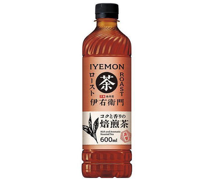 [11/25~ 10% off all products!!] Suntory Iemon Roast [For hand sale] 600ml PET bottle x 24 bottles