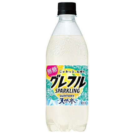 Suntory Natural Water Greffle SPARKLING 500ml plastic bottle x 24 pieces [shipped in Japan]
