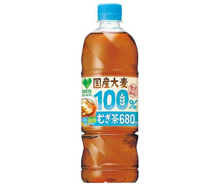 [11/25~ 10% off all products!!] Suntory GREEN DA KA RA, mugicha made from 100% domestic barley [for hand sale] 680ml plastic bottle x 24 bottles