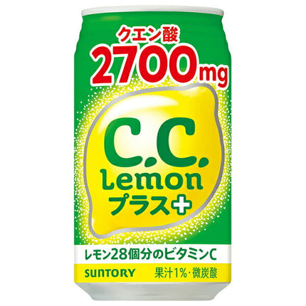 Suntory C.C. Lemon Plus 350ml can x 24 pieces [shipped in Japan]